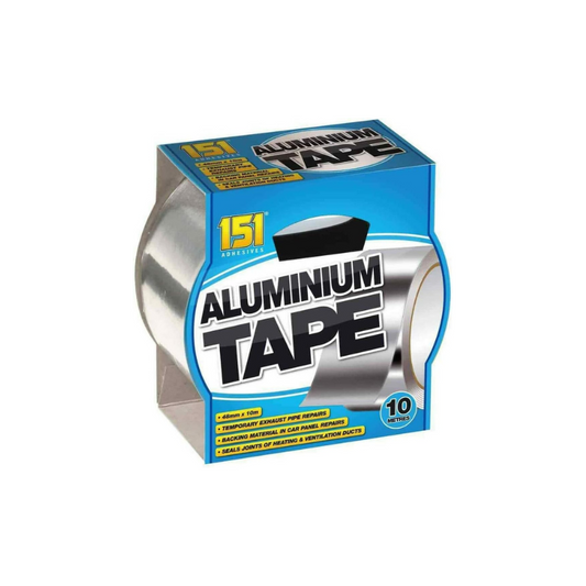 Silver Aluminium Tape 48mm X 10 Metres